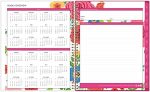 Blue Sky 2021-2022 Academic Year Weekly & Monthly Planner, 8.5" x 11", Flexible Cover, Wirebound, Mahalo (100149-A22) - Image 4